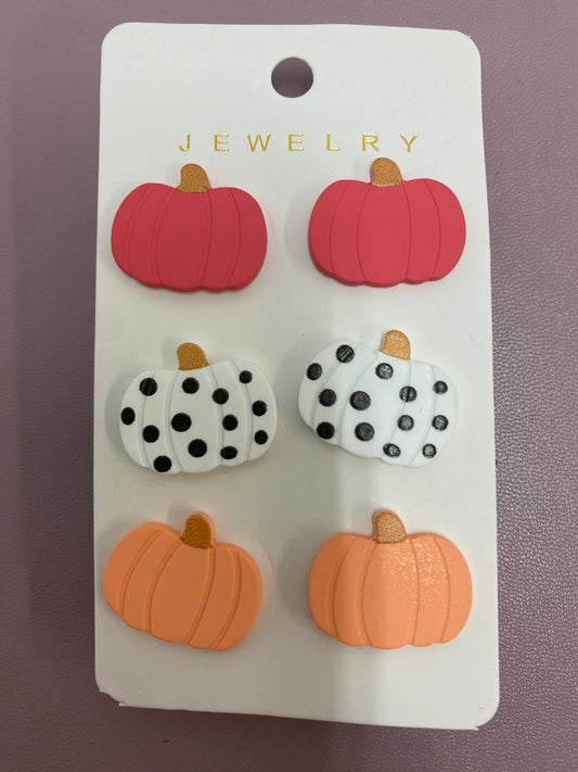 Pumpkin Stud Set