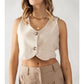 Cropped Vest