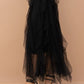 Tulle Ruffle Maxi Skirt