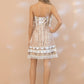 Aztec sequin Cami Dress