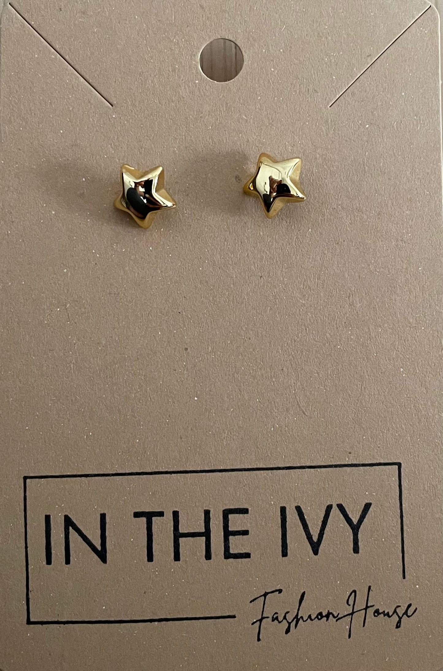 Gold Stud Earrings