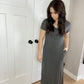 Short Sleeve Maxi Dress
