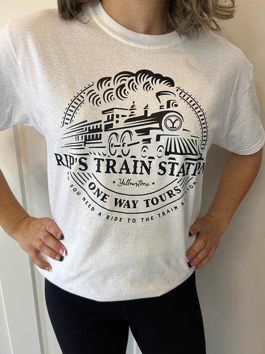 Rips Train Station Tee