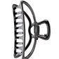 Open Shape Claw Clip - Black