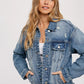 Distressed Denim Jacket