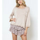 Floral print tiered skirt